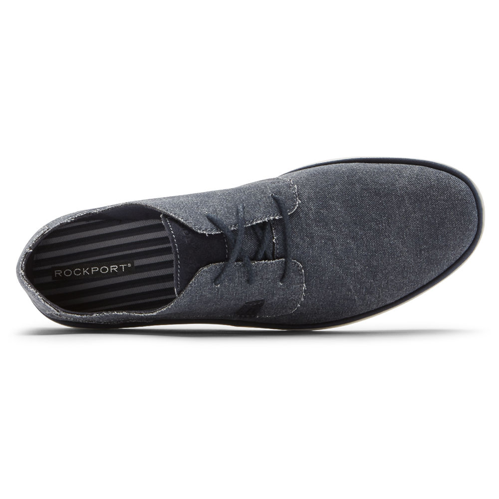 Rockport Oxfords Herre Marineblå - Austyn Plain Toe - KLEO12079